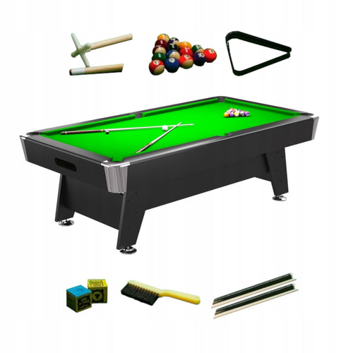 6ft Radley Diamond MDF Black Billiard Table.